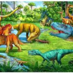 100 piece dinosaur puzzle