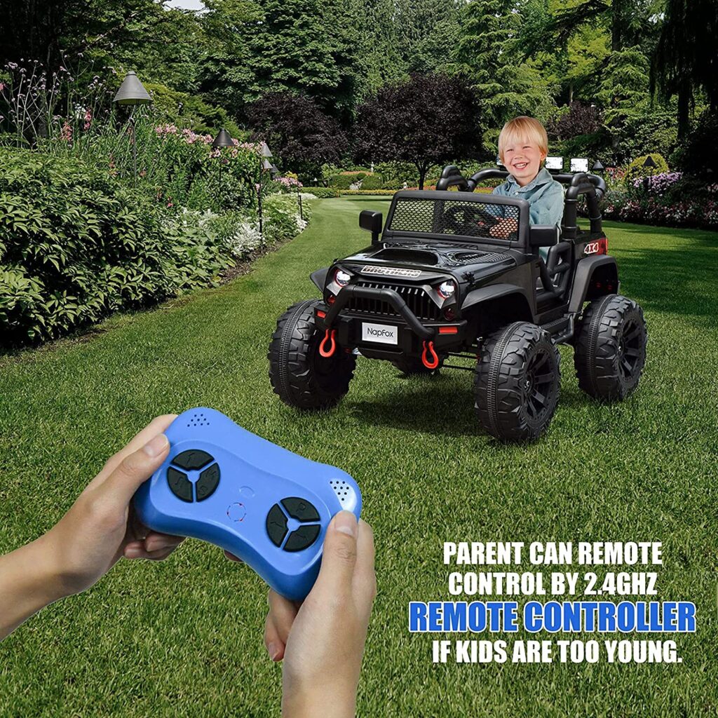 Battery Powered, Electric “Off Road Jeep” Old Fashioned Toys