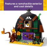 LEGO Halloween Barn Building Toy for Kids - Room Decor & Pretend Play Set for Boys & Girls, Ages 9+ - Storytelling Gift Idea for Halloween or Birthdays - Includes Scary Skeleton Minifigure - 40721