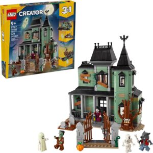 LEGO Creator 3 in 1 Haunted Mansion Building Toy for Kids