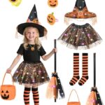 light up toddler witch costume