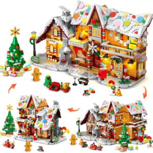 santa's castle gingerbread house