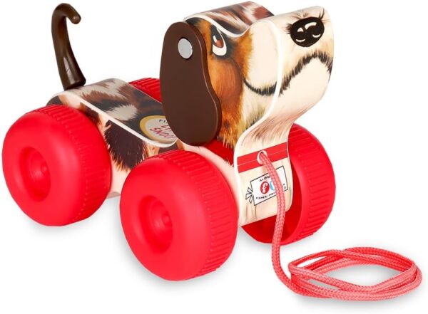 puppy pull along toy