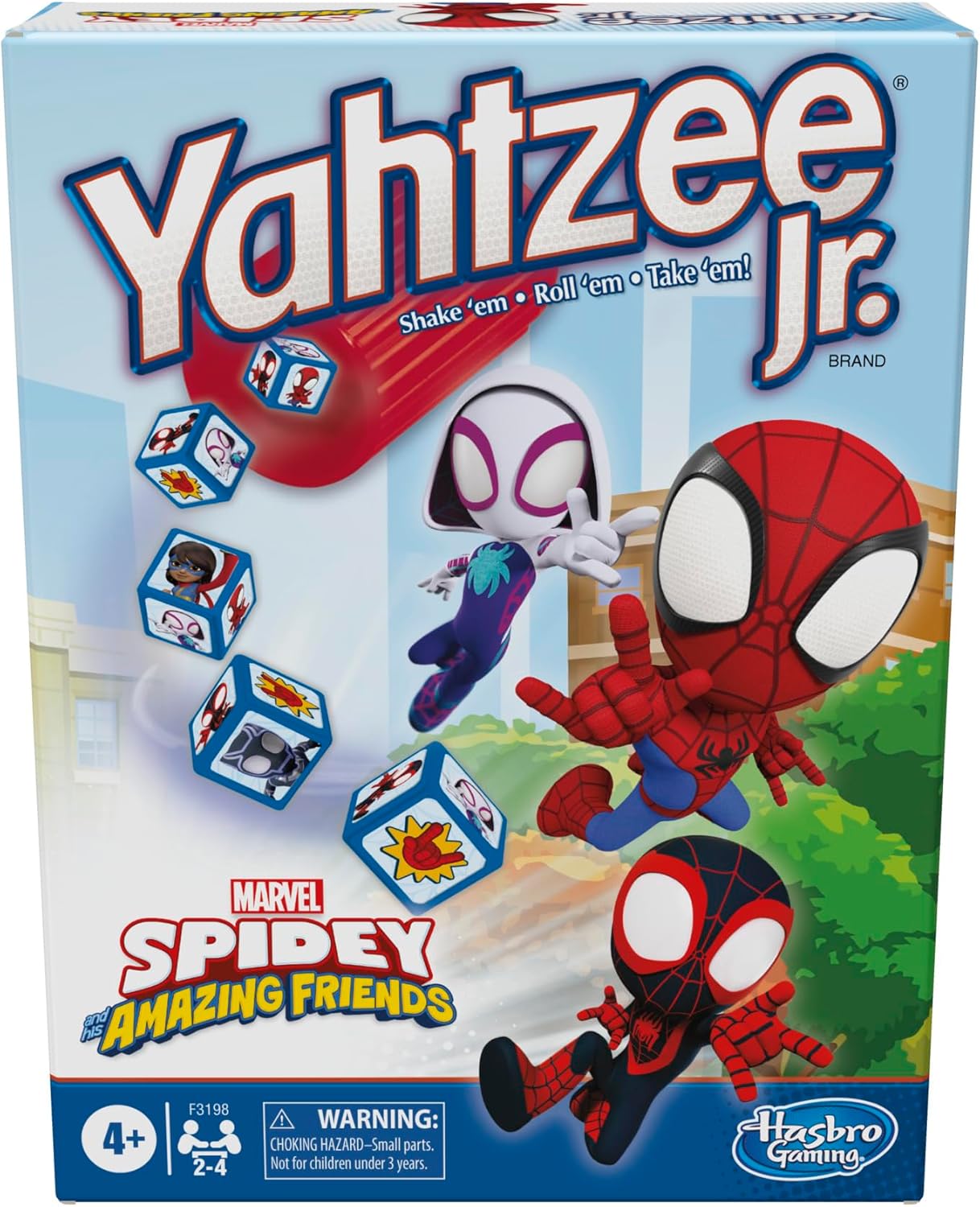 spiderman yahtzee jr