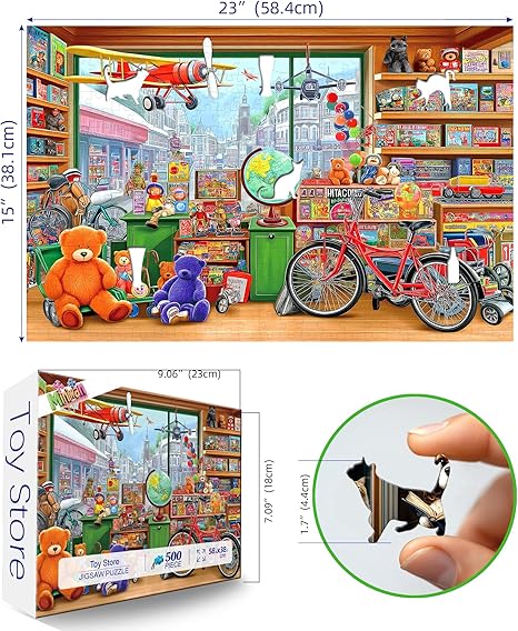vintage toy store puzzle